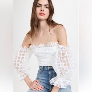 Amanda Uprichard Lynda Thong Bodysuit size Small